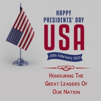 Happy President day Instagram post Template | PosterMyWall