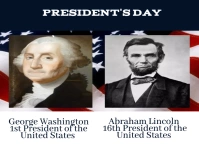 President Day template