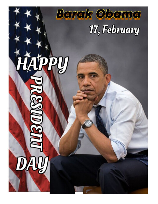 Plantilla de President Day | PosterMyWall