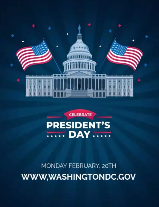 President Day Template PosterMyWall