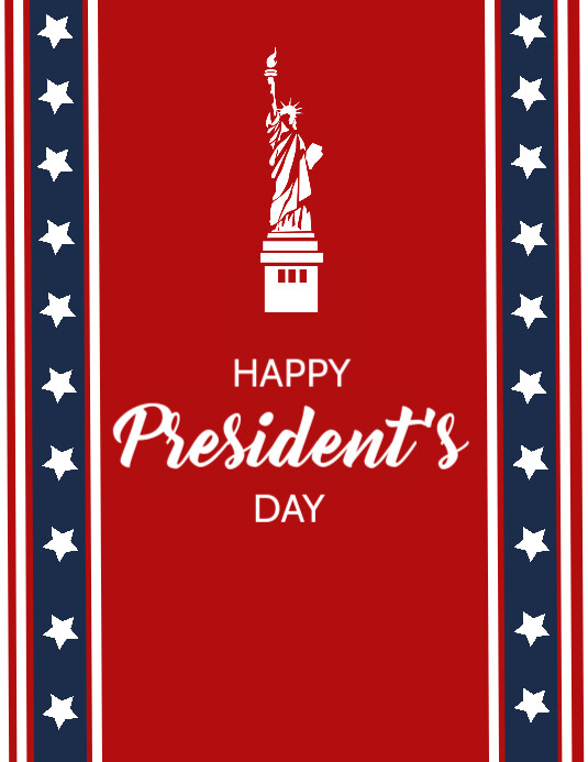 Copy of President day poster template | PosterMyWall