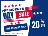 PRESIDENT DAY SALE Tanda Halaman template