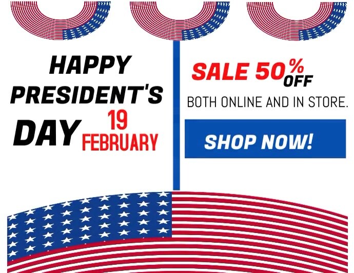 President Day Sales Template PosterMyWall President day sales template postermywall