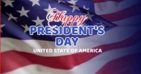 President day video Facebook Shared Image template