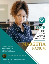 Create School Election Flyers In Minutes Postermywall