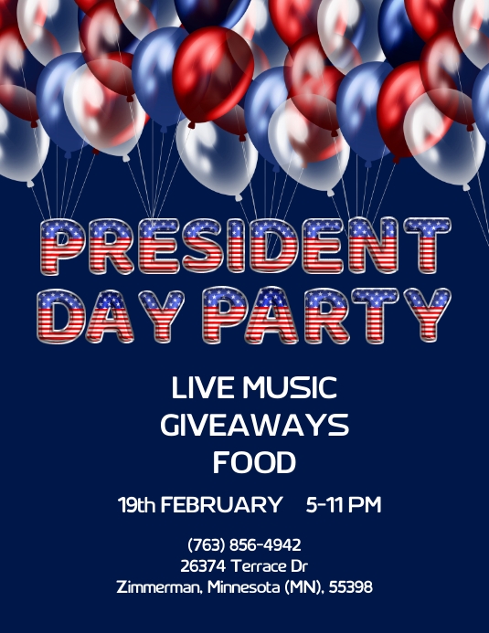 President party Template | PosterMyWall