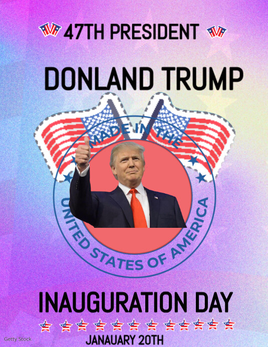 Presidential Inauguration Day Flyer Template | PosterMyWall