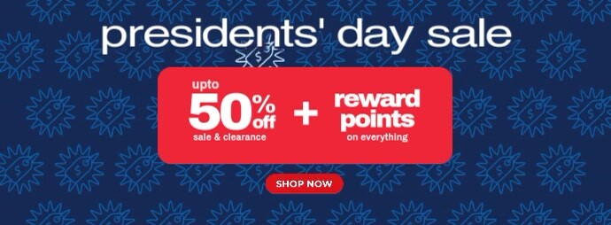 Presidents' Day Sale Cover Template Facebook 封面图片