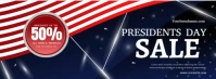 Presidents Big Promo Couverture Facebook template