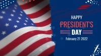 Presidents Day 2022 Digital Display Video template