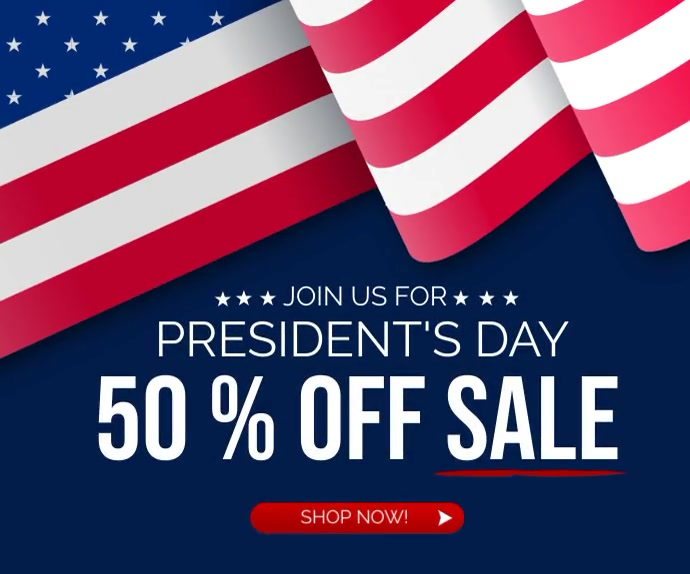 Presidents Day Ads Medium Rectangle template