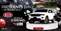 Presidents Day Car Promo Facebook Gedeelde Prent template