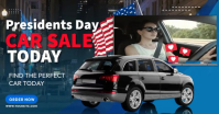 Presidents Day Car Sale Facebook Shared Image template