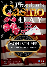 230 Casino Night Customizable Design Templates Postermywall