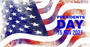 Weiß Presidents Day Celebration Isithombe Esabiwe ku-Facebook Template
