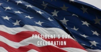 presidents day Facebook Event Cover template