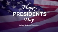 Presidents day video template Pantalla Digital (16:9)