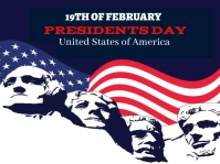 Presidents of the United State of America Yard Sign template