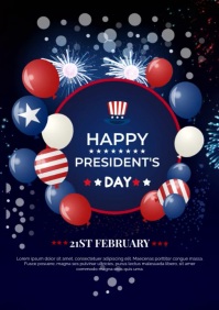 President’s Day Template A4