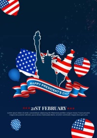 President’s Day Template A4
