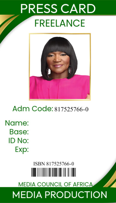 PRESS CARD Design Template | PosterMyWall