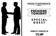 Press Conference Format PRESS CONFERENCE Template | PosterMyWall