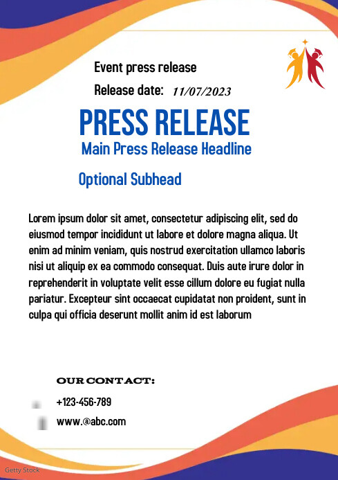 Press release letters Template | PosterMyWall