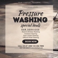 pressure wash,pressure washing,cleaning Kvadrat (1:1) template