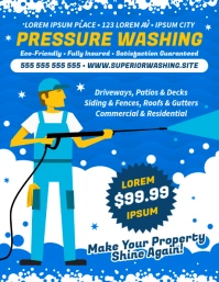PRESSURE WASHING FLYER template