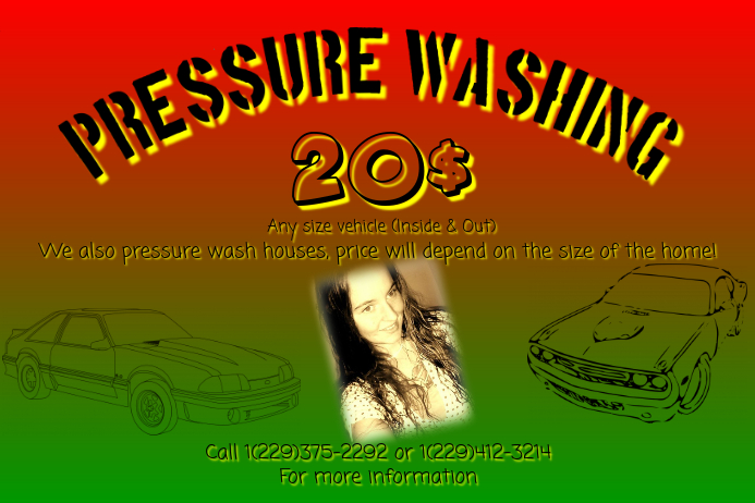 Pressure Washing Flyer Template Postermywall