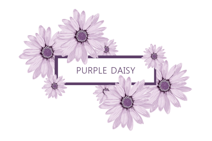 White Floral Design Labels Template | PosterMyWall