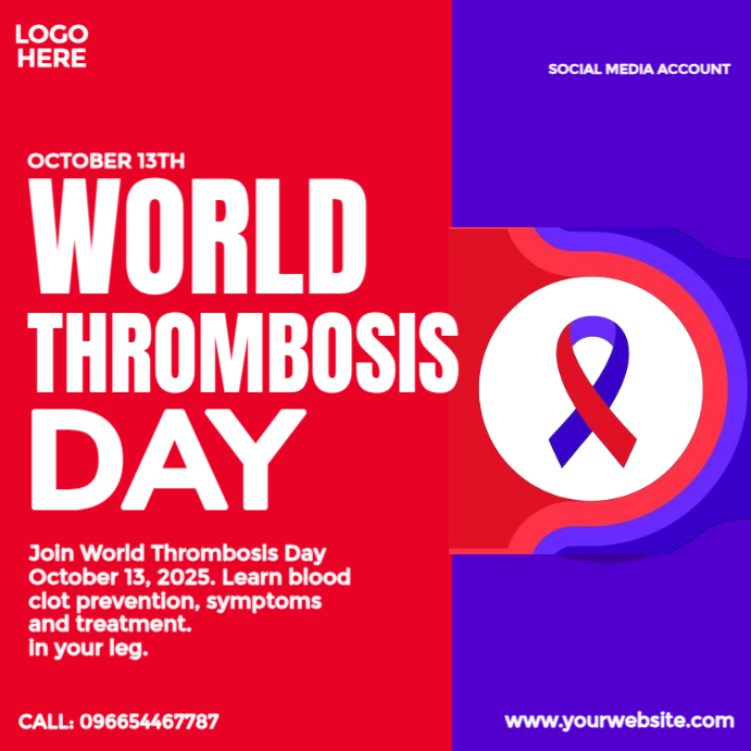 Prevent Thrombosis Template | PosterMyWall