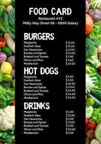 MENU Template PosterMyWall