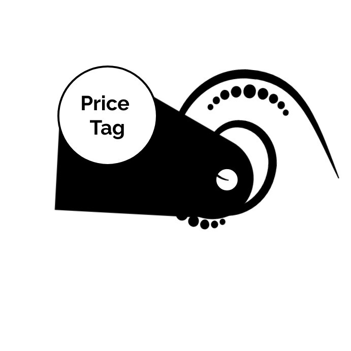 Price Tag Format Design Pattern Price tag template | PosterMyWall