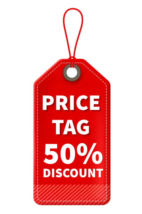 pricetag8 Poster template