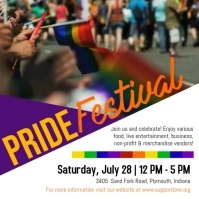 Pride Ad 2018 for Instagram Video Template Square (1:1)