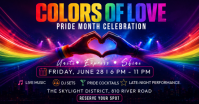 Pride Month Celebration Gedeelde afbeelding op Facebook template