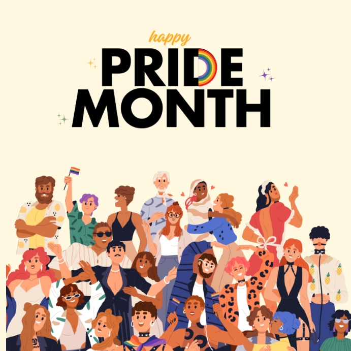 Pride Month Layout PRIDE MONTH CELEBRATION Template | PosterMyWall