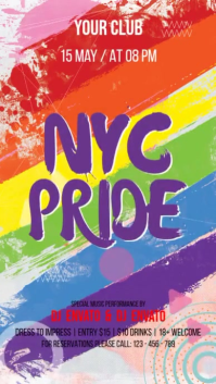 Pride Month Umbukiso Wedijithali (9:16) template