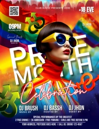 PRIDE MONTH Flyer (US Letter) template
