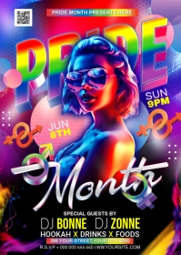 PRIDE MONTH A6 template