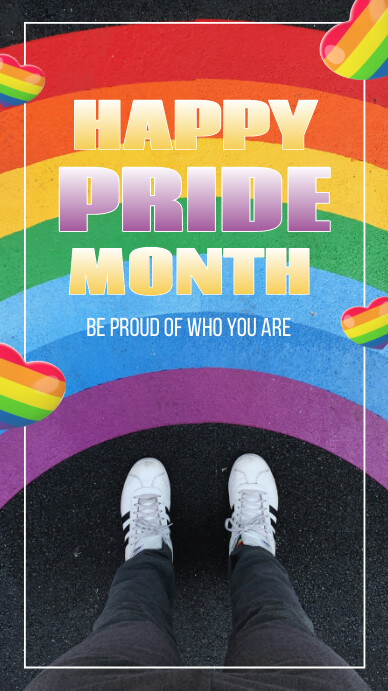 Pride Month  Instagram Story template