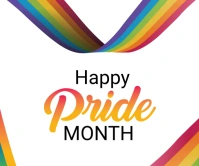 Pride Month Medium Large Template