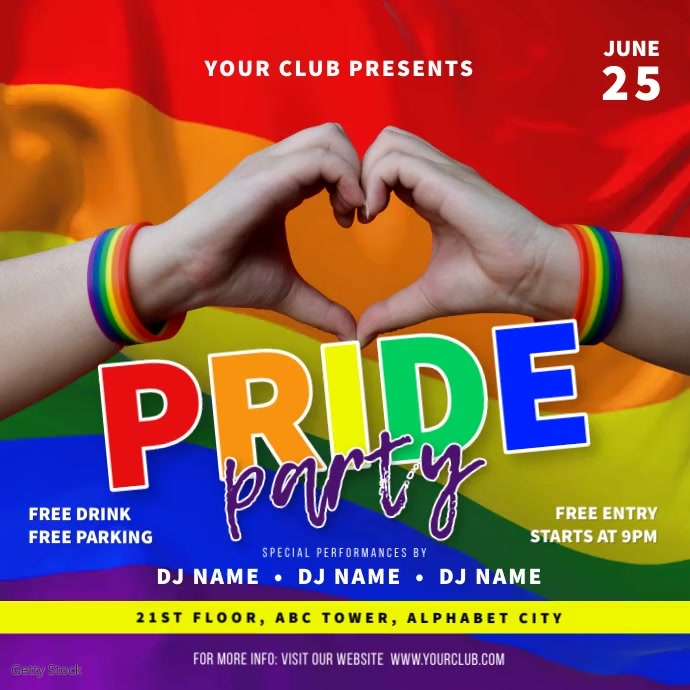 Pride Month Template Instagram Post