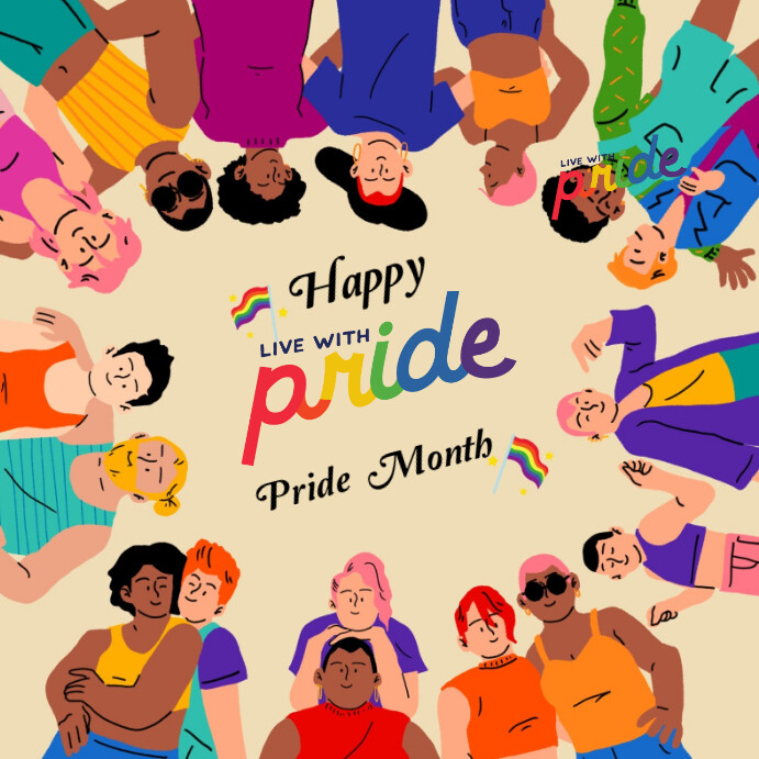 Pride Month Layout Pride month templates | PosterMyWall