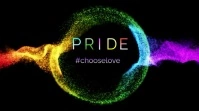 Pride Splash Video Digital Display (16:9) template