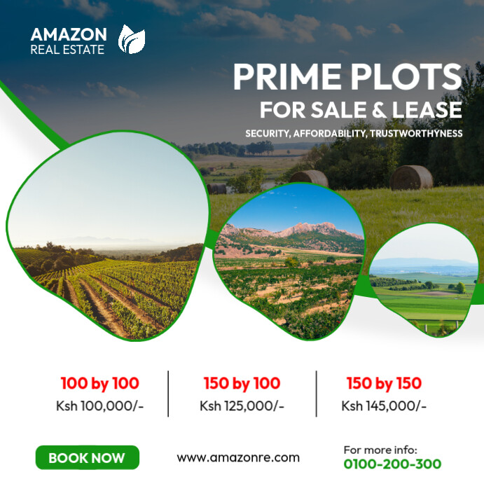 Prime plots for sale Template | PosterMyWall