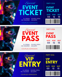 Entry Pass Card Sample Entry Pass Design