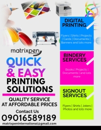 Printing Shop Template | PosterMyWall
