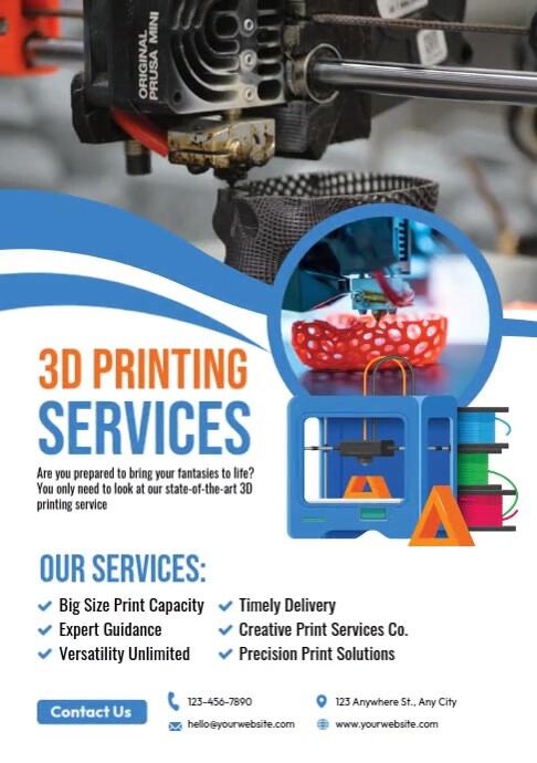 Printing Service Template | PosterMyWall